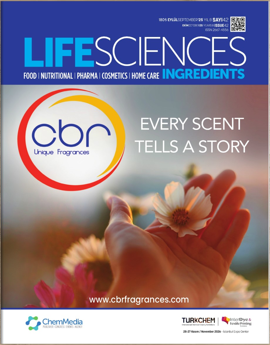 Life Sciences Ingredients Sayı 42 · Eylül/Ekim 2025